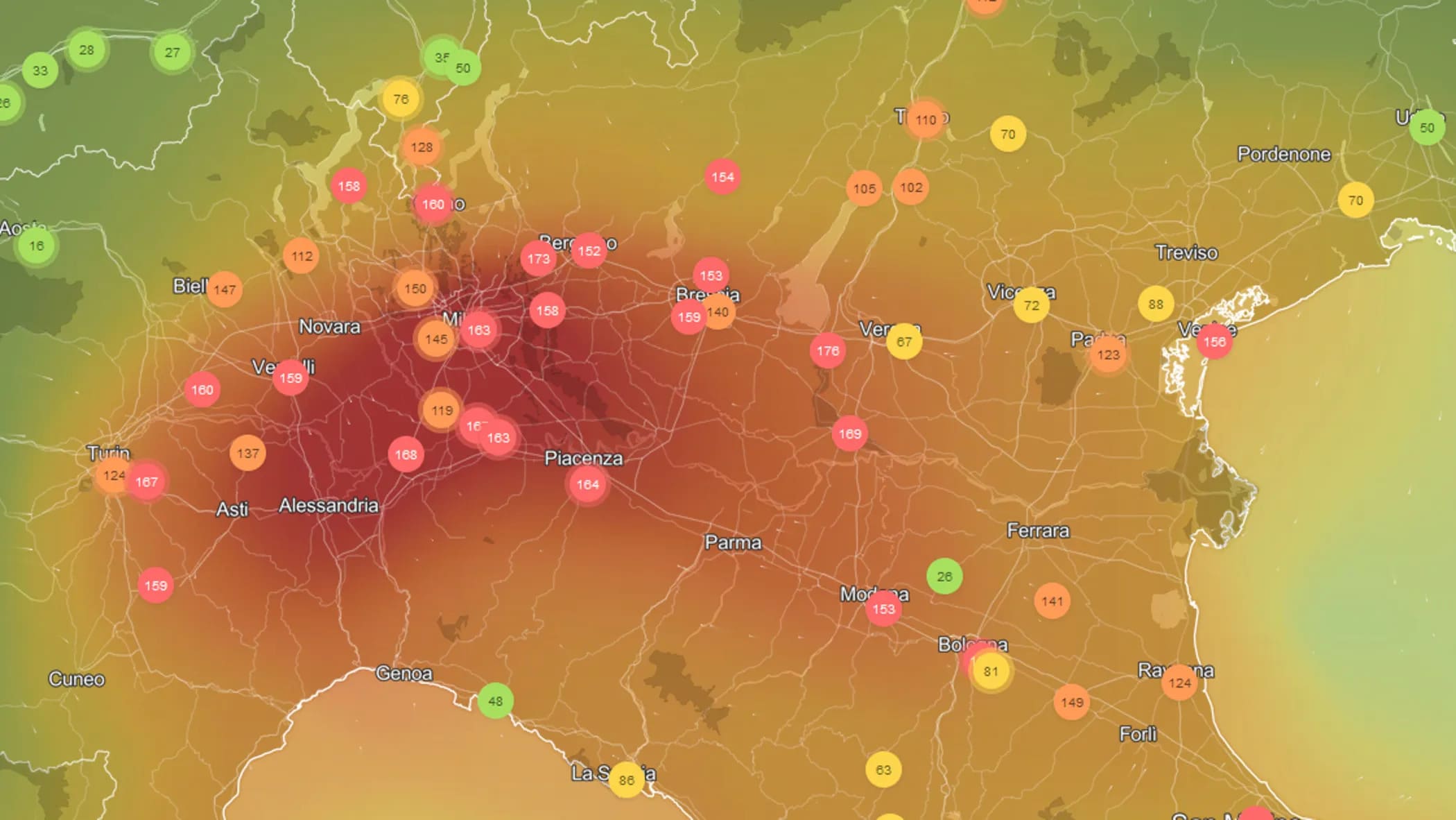 Regione Lombardia inquinamento atmosferico