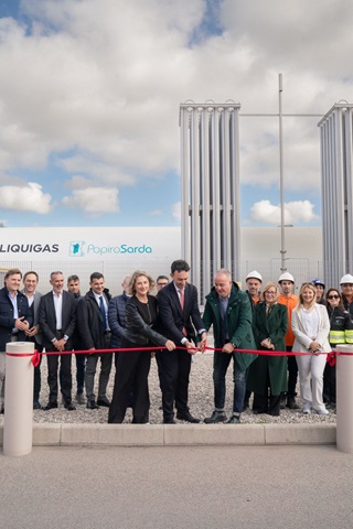 Inaugurazione impianto a GNL Papiro Sarda